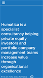Mobile Screenshot of humatica.com
